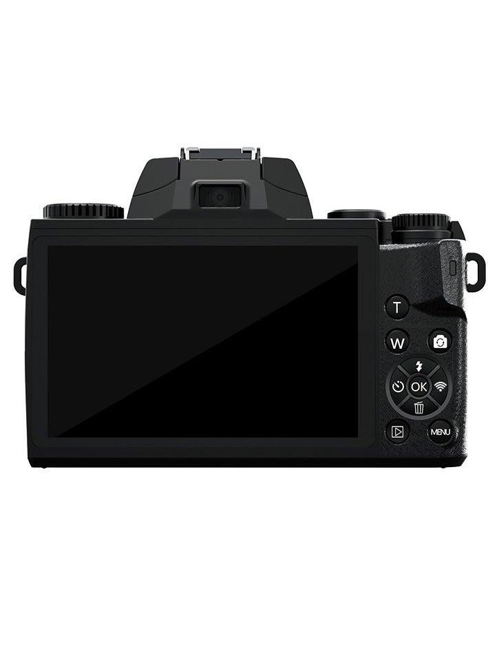 Generic - 4K High-definition WIFI Digital Camera 4-inch Touchscreen 64 Million Autofocus 16x Digital Zoom CMOS Imaging  with 64G Memory Card - Image 1