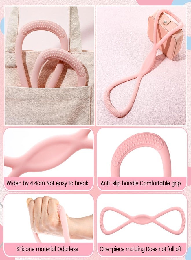Sotiff Figure 6 Pcs Figure 8 Resistance Bands (15, 25, 40 Lbs) and Elastic Band Loop (15, 25, 35 Lbs) Set, Exercise Bands for Arms, Shoulders, Legs and Hips Stretch Equipment for Women Yoga - Image 4
