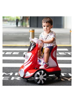 Generic Electric Child Motorcycle Car Can Sit Boy Charging Balancing Vehicle Motorcycle 6V Electric Scooter Bicycle Toy Boy 3 8 Years Old Childrens Car Toy Motorbike Children Ride on Toy Car  - Image 5