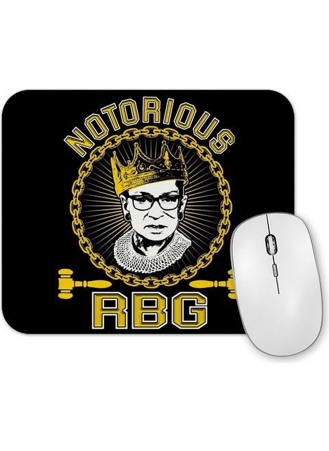 Print Shop Notorious Rbg Ruth Bader Ginsburg Supreme Mouse Pad