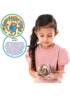 فياهارت ريوبن الفأر - فأر محشو مقاس 7 بوصات - من إنتاج Tigerhart Toys  - Image 2