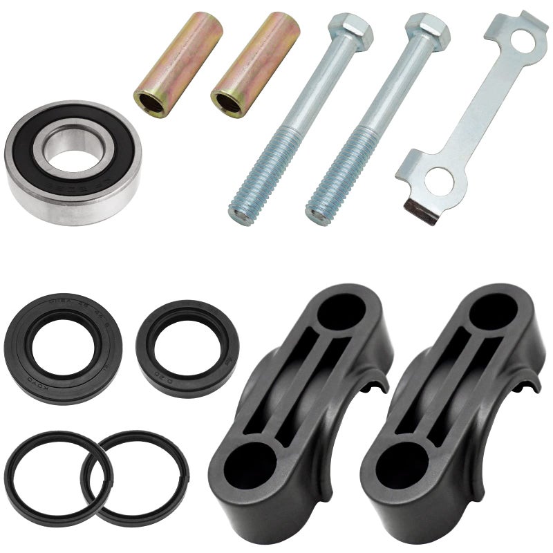 JAVIK Steering Stem Bushing Bearing Seal Washer Rebulid Kit for Yamaha Banshee Big Bear Grizzly Raptor Warrior Kodiak Wolverine YFZ450 Bruin Timberwolf 660 350 400 450 700 600 550 - Image 2