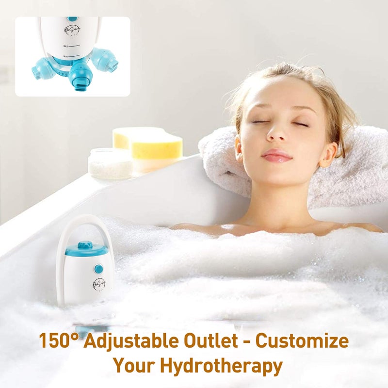 KokoSelene Bath Jets for Tub, Portable Bathtub Jets for Home Spa, Creates Soothing Bubbles and Massage for Relaxing Daily Use (Green) - Image 5