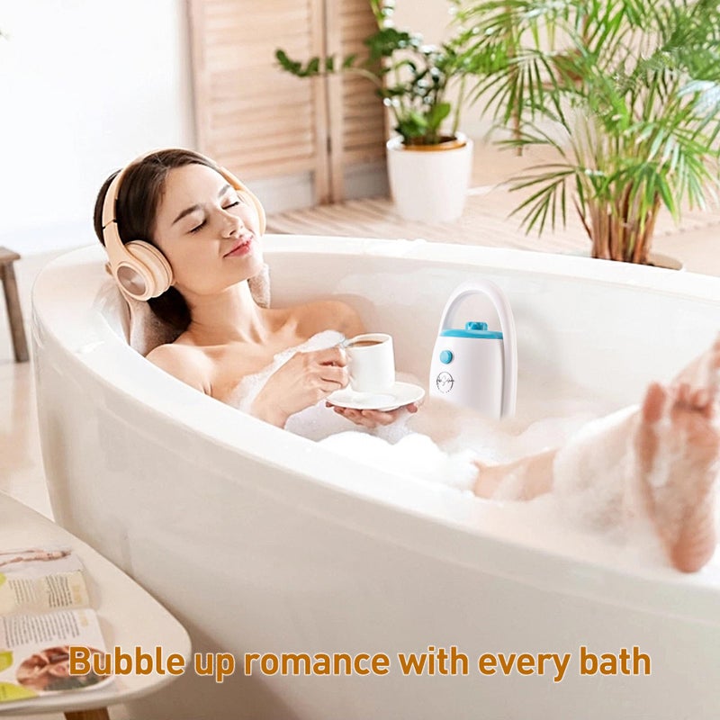 KokoSelene Bath Jets for Tub, Portable Bathtub Jets for Home Spa, Creates Soothing Bubbles and Massage for Relaxing Daily Use (Green) - Image 2