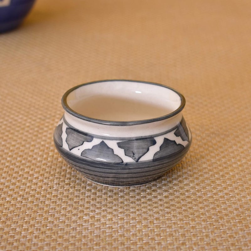 Kunhar KunhaR Ceramic Sauce Holder 90 ML 6 Pieces Gray  - Image 3