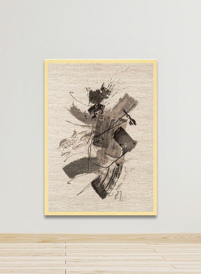 4gdran Canvas Wall Art For Wall Decoration, Abstract Design,with a Hollow Frame,Size (120x80),One Piece  - Image 1