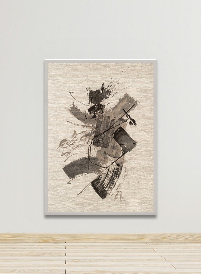 4gdran Canvas Wall Art For Wall Decoration, Abstract Design,with a Hollow Frame,Size (120x80),One Piece  - Image 3