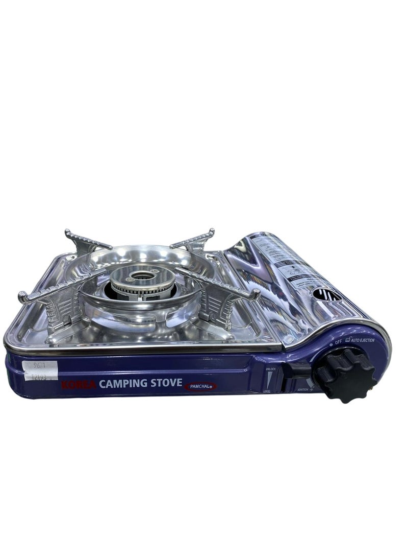 PAMCHAL Portable Butane Gas Camping Stove With Carrying Case - Image 1