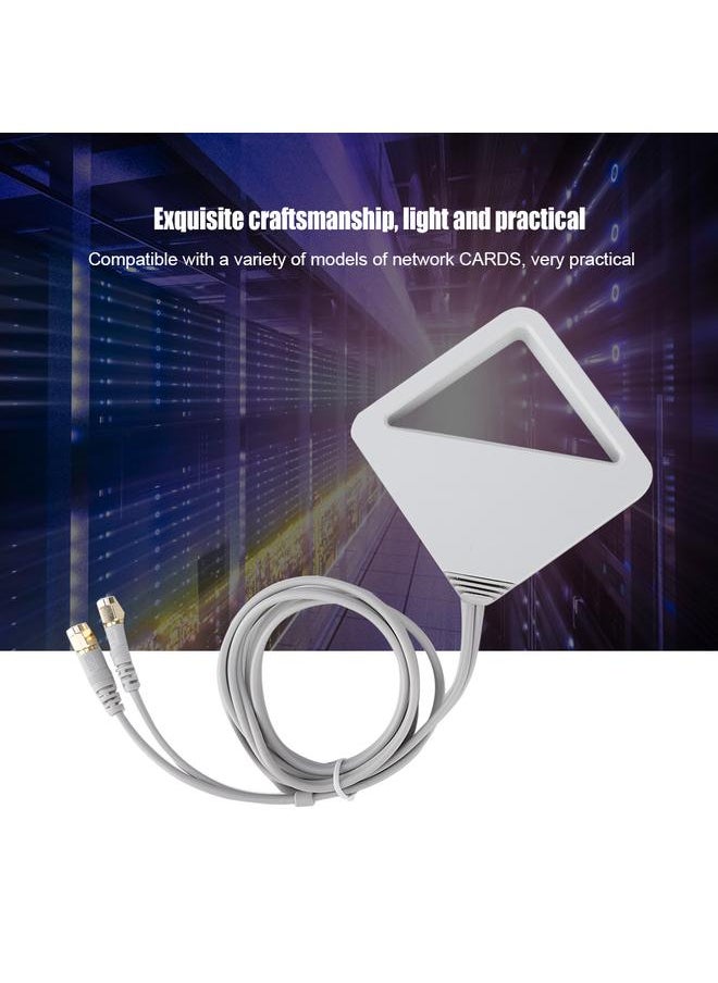 2PCS Mini PCI-E Wireless Network Card Connect Cable+1*Extension Antenna+1*Full Height Baffle