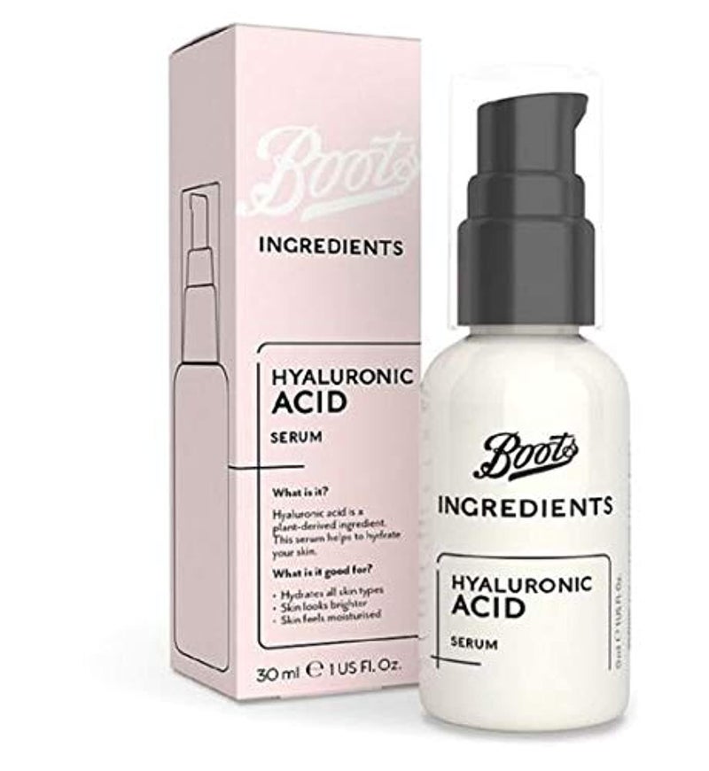 Boots ingredients hyaluronic acid serum 30 ml