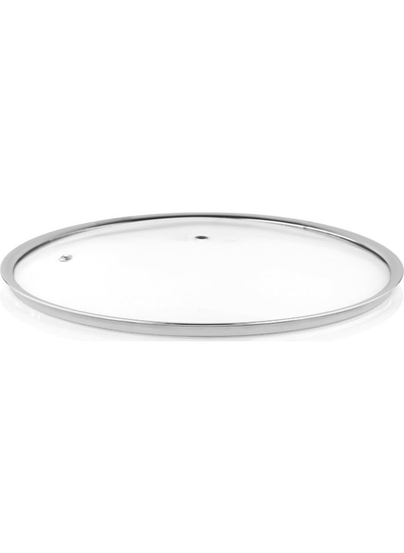 Karaca Granite and Steel Pot with 20 cm Metal Frame Glass Lid and Handle  - Image 2