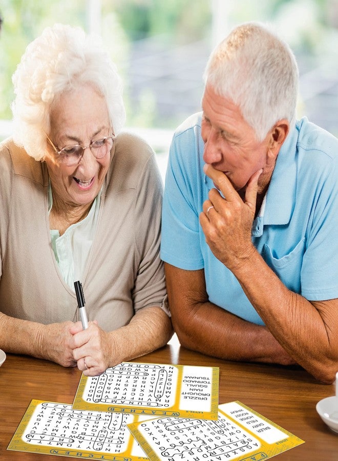 Keeping Busy Word Search Puzzles for Older Adults with Dementia - Reusable with Markers for Alzheimers Patients - Large Print for Seniors - Engaging Alzheimer’s and Dementia Activities (Level 2) - Image 5
