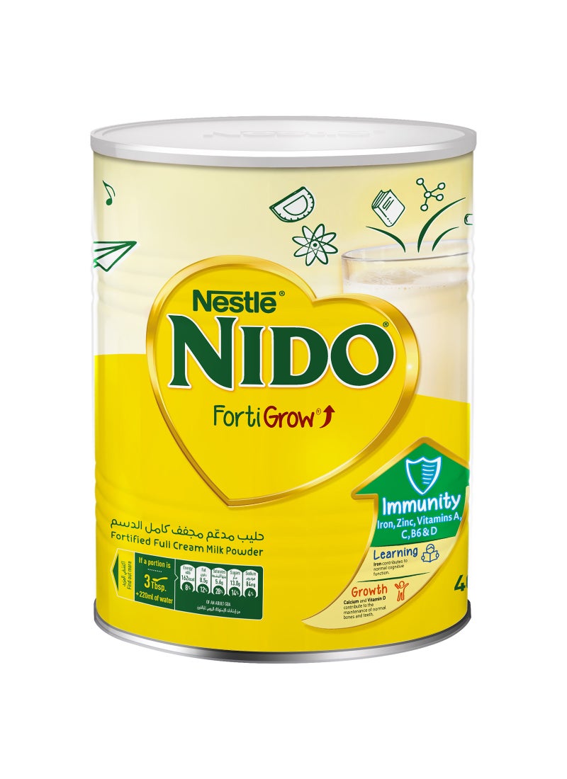 نيدو مسحوق حليب كامل الدسم 400جم - Image 2