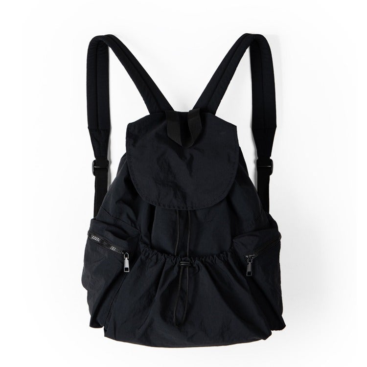 Lightweight Nylon Laptop Backpack for Women, Casual Travel Commuter Backpack - Image 5