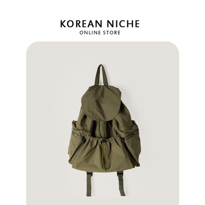 Lightweight Nylon Laptop Backpack for Women, Casual Travel Commuter Backpack - Image 3