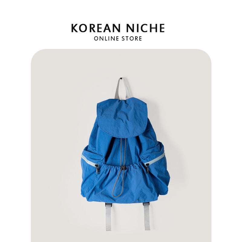 Lightweight Nylon Laptop Backpack for Women, Casual Travel Commuter Backpack - Image 1