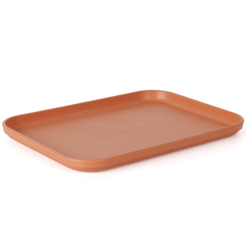 WOLEDOE Reptile Large Water Dish, Tortoises Food Bowl - S (9.5 * 6.7 * 0.6) - Image 1