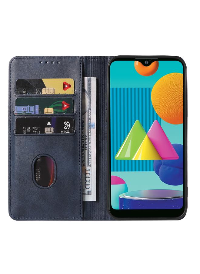 اس-توب جراب لهاتف Samsung Galaxy M01 مصنوع من الجلد بإغلاق مغناطيسي - Image 3