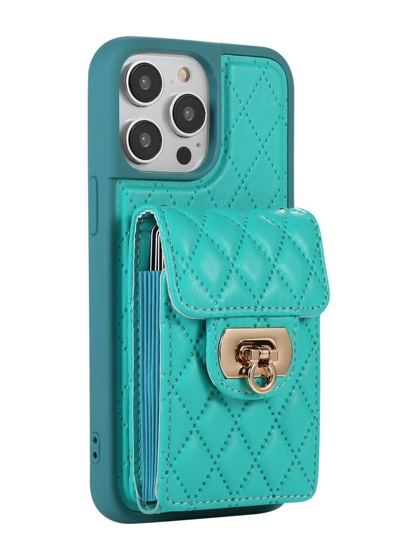 Suteni Back Cover Leather Card Slots Phone Case for iPhone - Image 1