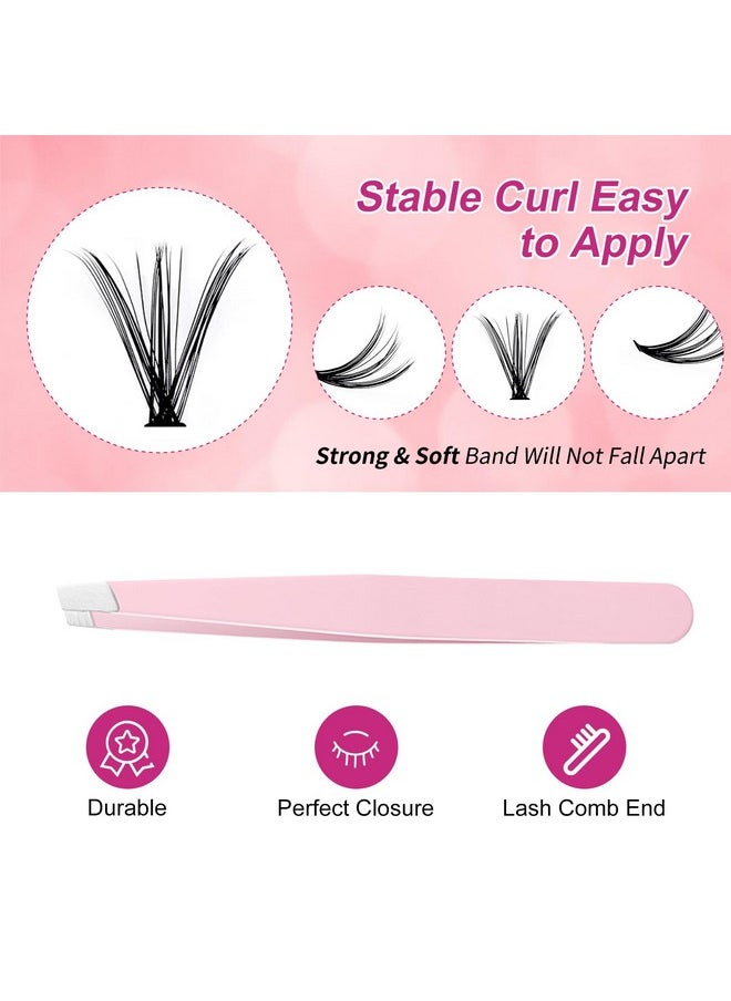 FADLASH - FADLASH DIY Eyelash Extension Kit, 240Pcs Lash Clusters with Lash Bond and Seal, Clusters Eyelash Applicator Tool, D Curl DIY Lash Kit (30D+40D Kit) - Image 1