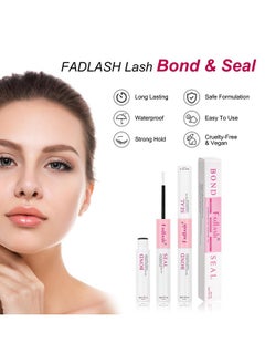FADLASH FADLASH DIY Eyelash Extension Kit, 240Pcs Lash Clusters with Lash Bond and Seal, Clusters Eyelash Applicator Tool, D Curl DIY Lash Kit (30D+40D Kit)  - Image 5