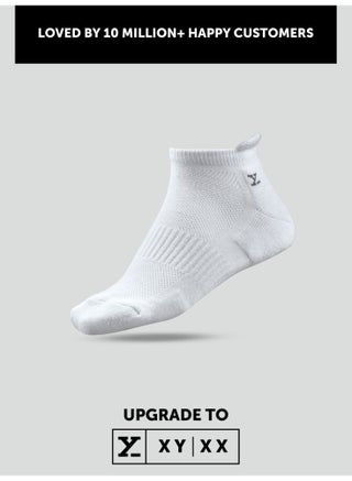 Men's Cotton Blend Modern Meshed Top Cushioned Base Breathable Everyday Ankle-Length Socks With Odour-Free Freshness Pack of 4 - view 4