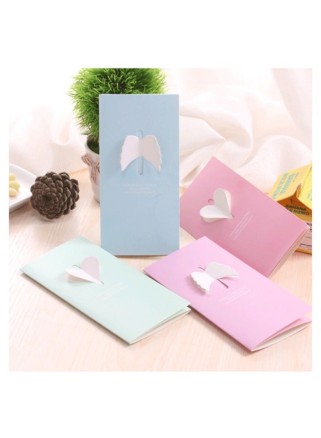 20 عبوة من بطاقات المعايدة ثلاثية الأبعاد المنبثقة على شكل فراشة وحب مع مظاريف، بطاقات هدايا بتصميم مجوف بأربعة ألوان، مثالية لعيد الأم وعيد الحب وحفلات الزفاف وأعياد الميلاد وجميع المناسبات - Image 4