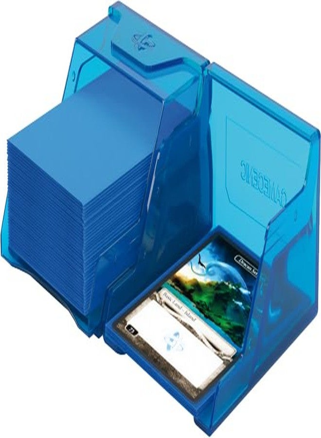 Asmodee Gamegenic Bastion 50+ XL Deck Box - Compact, Secure, and Perfectly Organized for Your Trading Cards! Safely Protects 50+ Double-Sleeved Cards, White Color, Made - Image 4