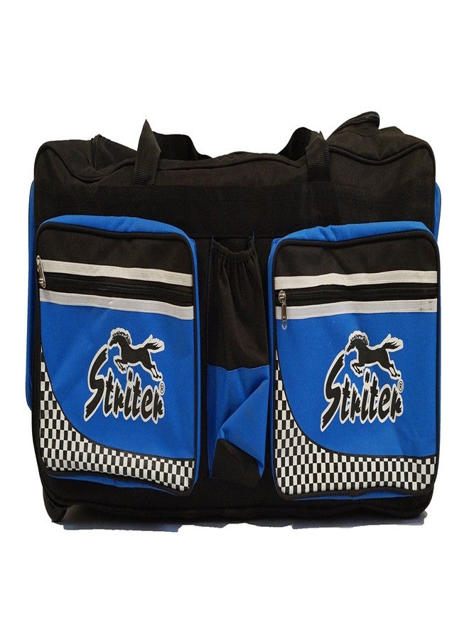 Striter® Cricket Kit Bag Cum Travel Duffel Bag with Rolling Wheels - Large 38 Inch Heavy Duty - Blue (Bag Only Colors of Bag May Vary) - Image 2