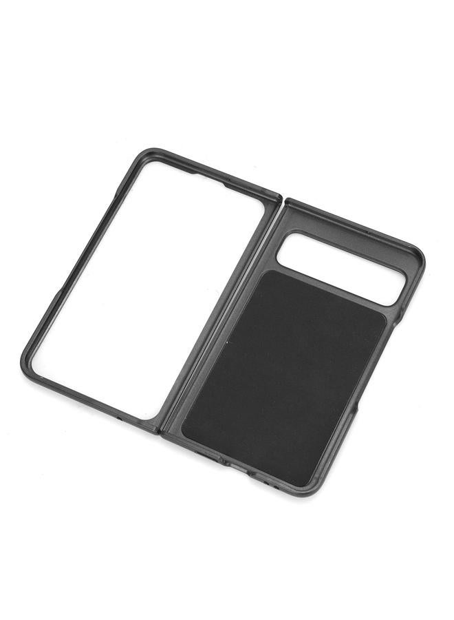 The Bros Phone Case For Google Pixel Fold Sewing Cow Pattern Skin PC + PU + TPU Phone Phone Case - Image 2