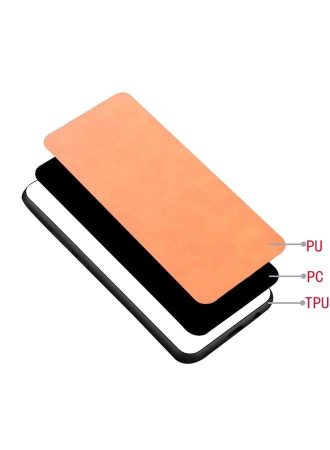 The Bros Phone Case For Google Pixel Fold Sewing Cow Pattern Skin PC + PU + TPU Phone Phone Case - Image 3
