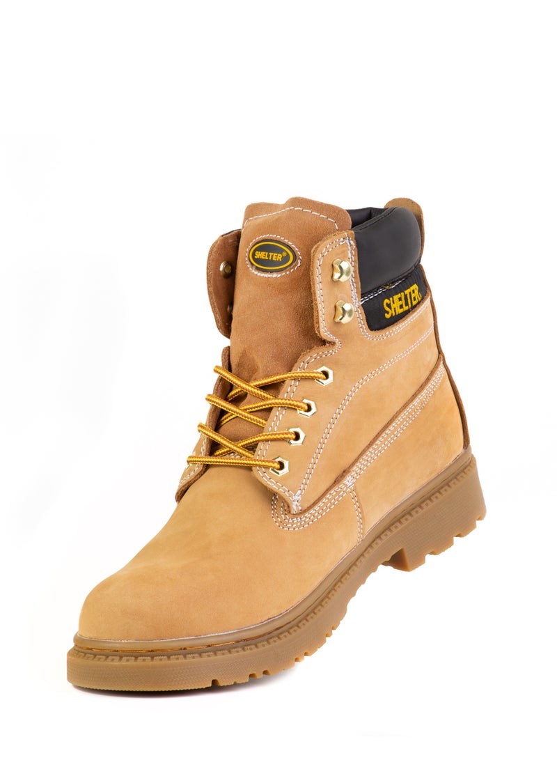 شيلتر أحذية أمان صناعية للرجال خفيفة الوزن بمقدمة حديدية مريحة ومضادة للثقب - Image 3