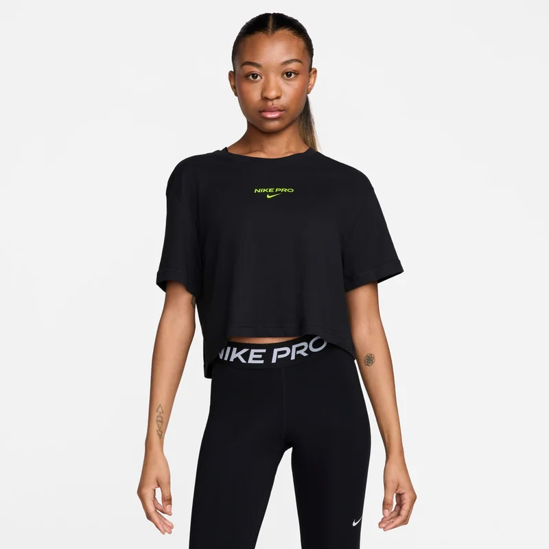Nike Women's Pro Dri-FIT Cropped Tee