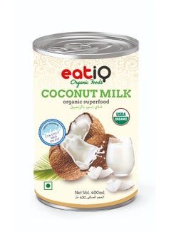 eatiQ Organic Foods Organic Coconut Milk 
