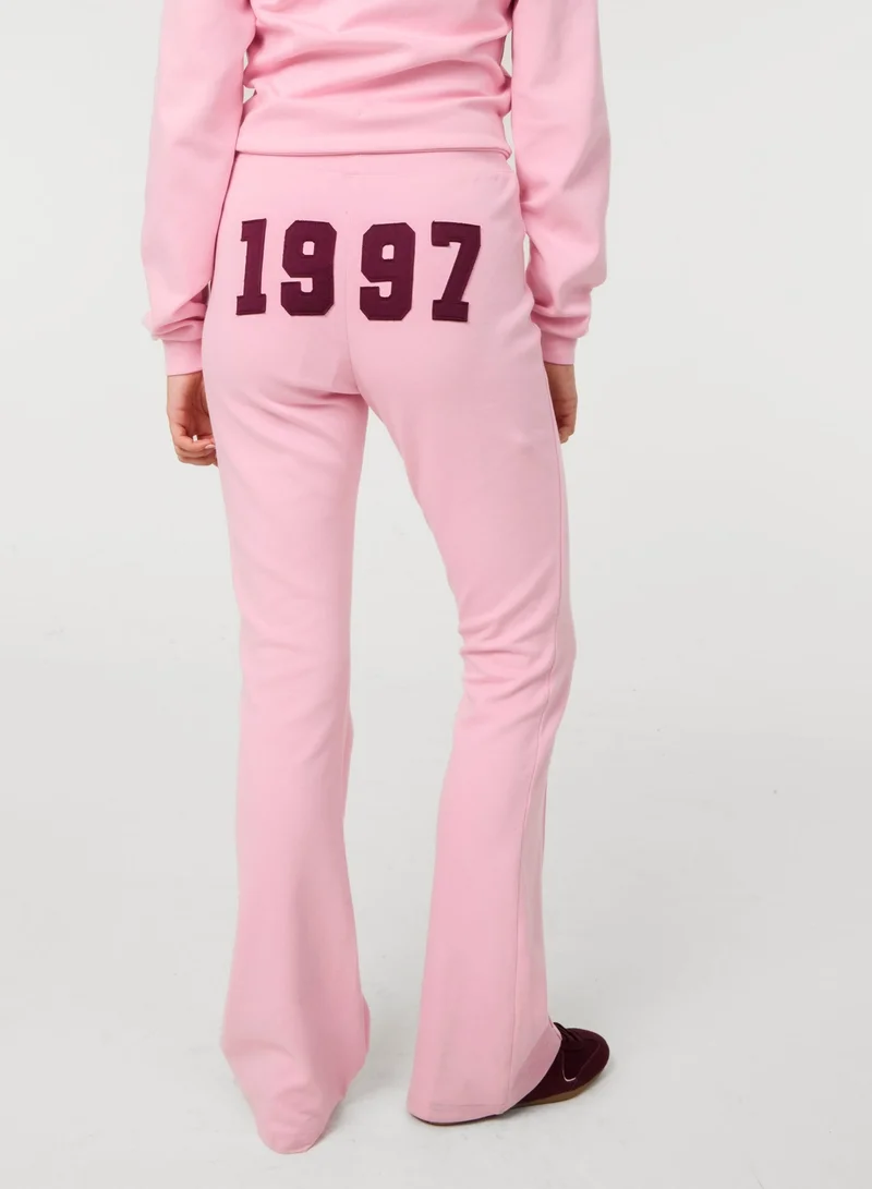 بينك فانيلا 97 Pintuck Joggers