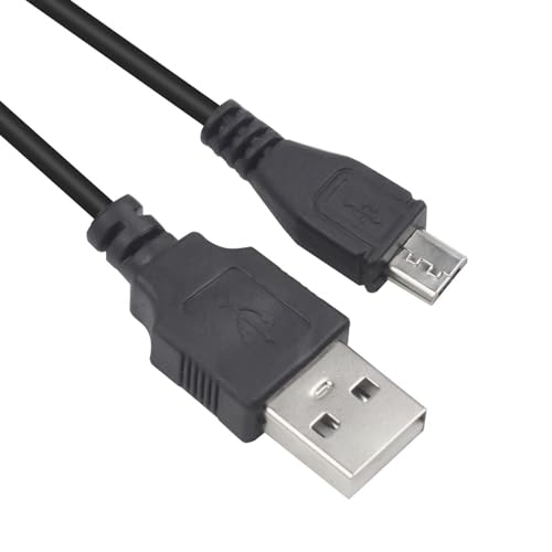 Sqrmekoko USB Interface Charging Cord Data Transfer Micro USB Cable Compatible wirh Canon PowerShot G7X Mark II, G9X, G9X Mark II, SX620 HS, SX720 HS, SX730 HS, EOS M5, EOS M6 Camera-2.6ft - Image 1