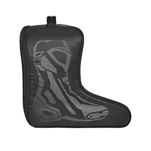 ViaTerra Boot Bag/Shoe Travel Bag for Motorcycle Riding Boots | Compatible for Ankle Length Motorcycle Riding Shoes (Small) - Image 5