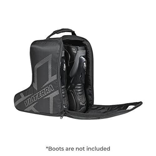 ViaTerra Boot Bag/Shoe Travel Bag for Motorcycle Riding Boots | Compatible for Ankle Length Motorcycle Riding Shoes (Small) - Image 3