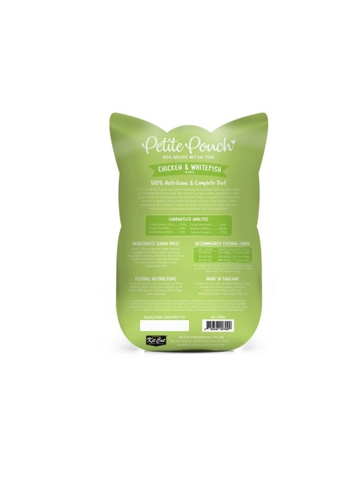 كيت كات عبوة من 24 كيسًا صغيرًا من الدجاج والسمك الأبيض 24 × 70 جم - Image 4