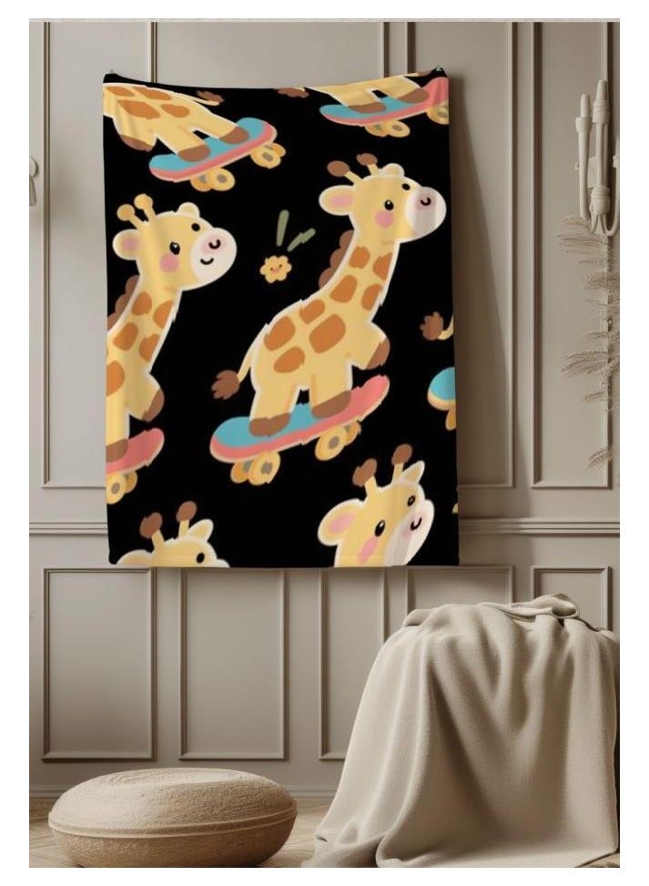general Children's or student cartoon flannel thin blanket (warm and comfortable, suitable for sleep, games) 100cm*150cm - 955 - Image 1