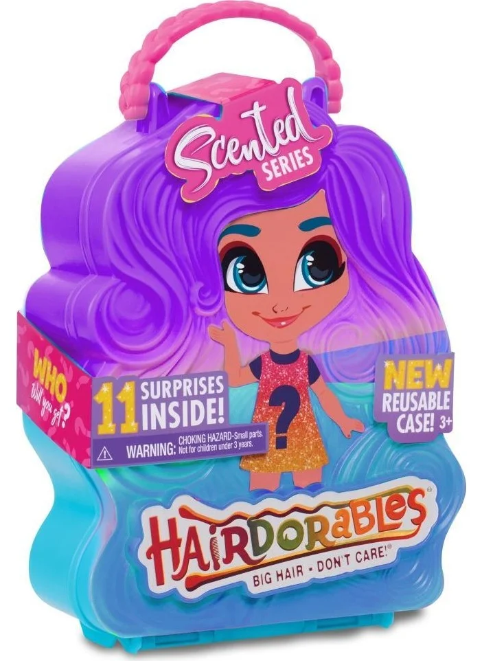 جيوتشي بريزيوسي Hairdorables Surprise Dolls Fragrant Hair Series 4 - Purple