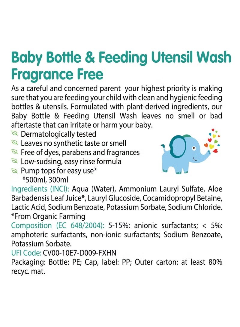 FRIENDLY ORGANIC Baby Bottle & Feeding Utensil Wash 500 ML - Image 2