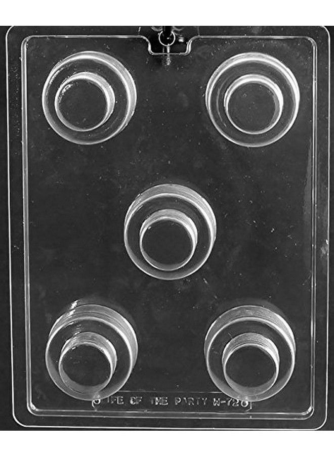 Life of the Party Wedding Cookie Cake Chocolate Mold W072 Includes Melting & Chocolate Molding Instructions  - Image 2