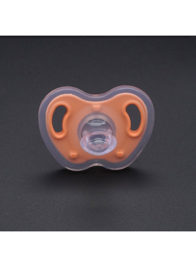 Flat Head Pacifier Manufacturers Directly Wide Mouth Apple Simulation Breast Milk Soft Real Baby