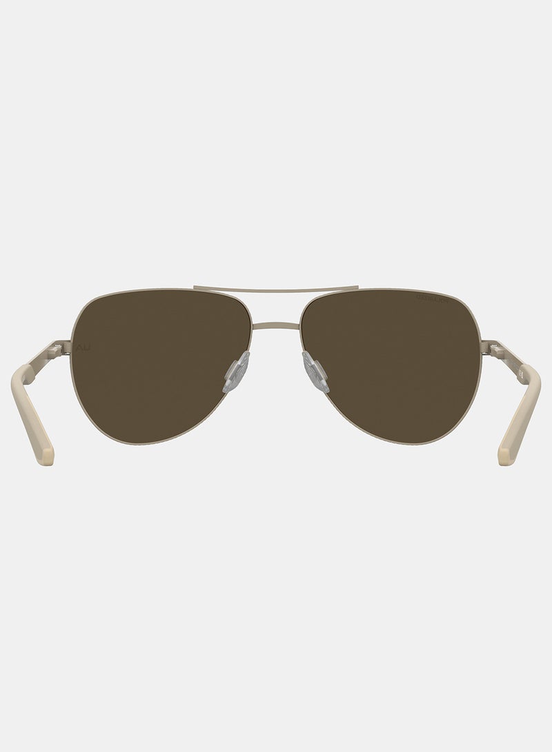 UNDER ARMOUR Unisex Aviator Sunglasses 59 UA INSTINCT 2/G - Image 4