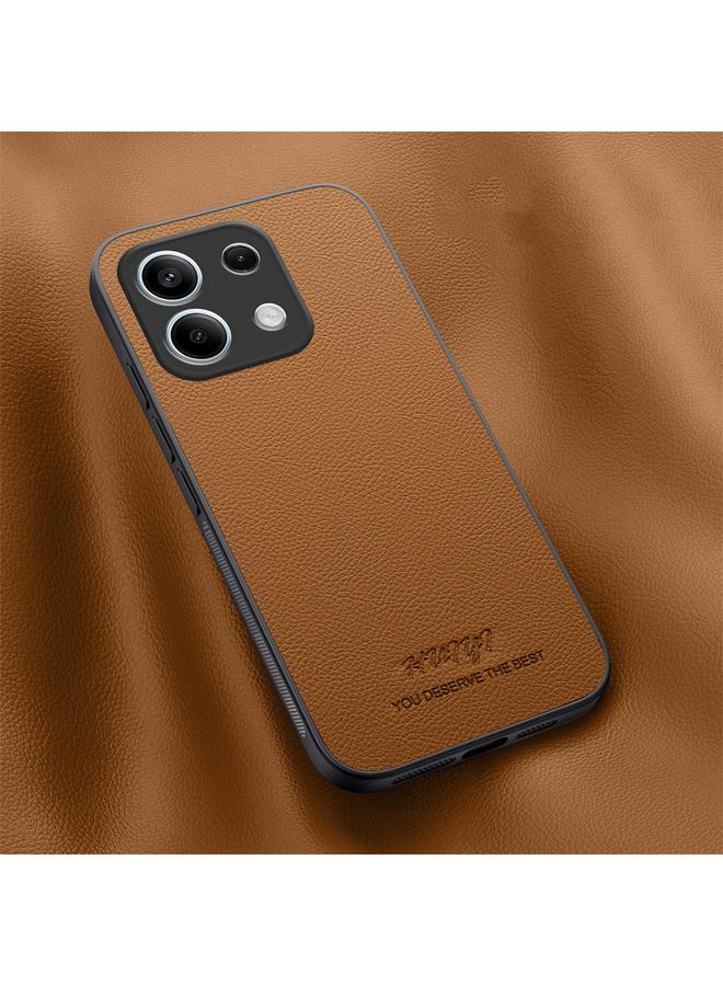 S-TOP Case For Redmi Note 13 4G HUIYI Leather Magnetic Phone Case - Image 1