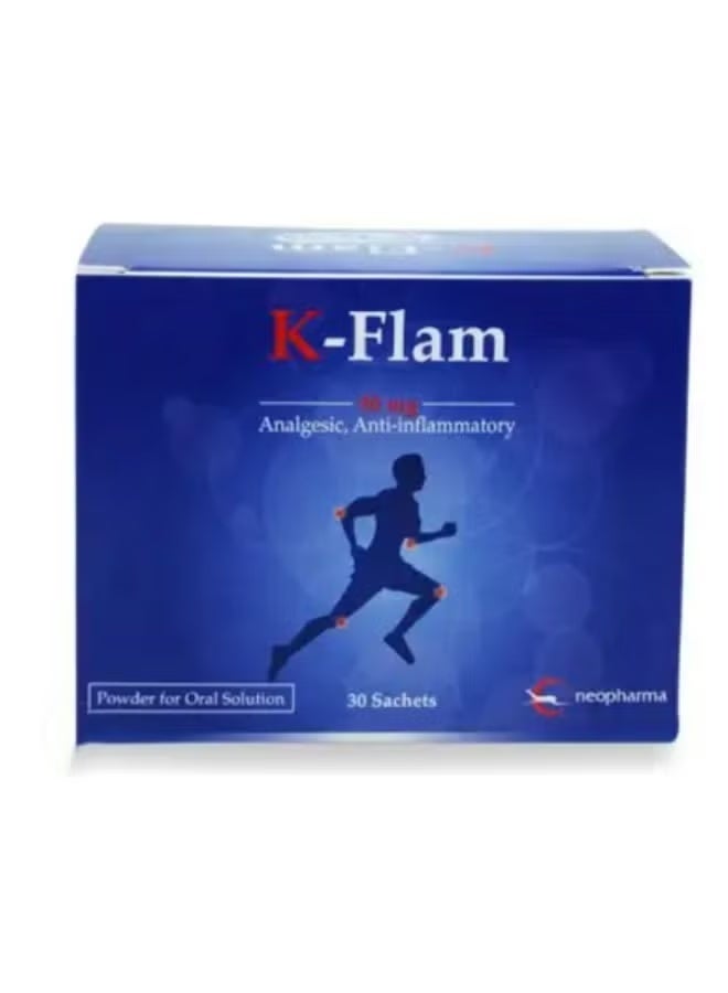 K-Flam 50mg Powder for Oral Suspension – 30 Sachets
