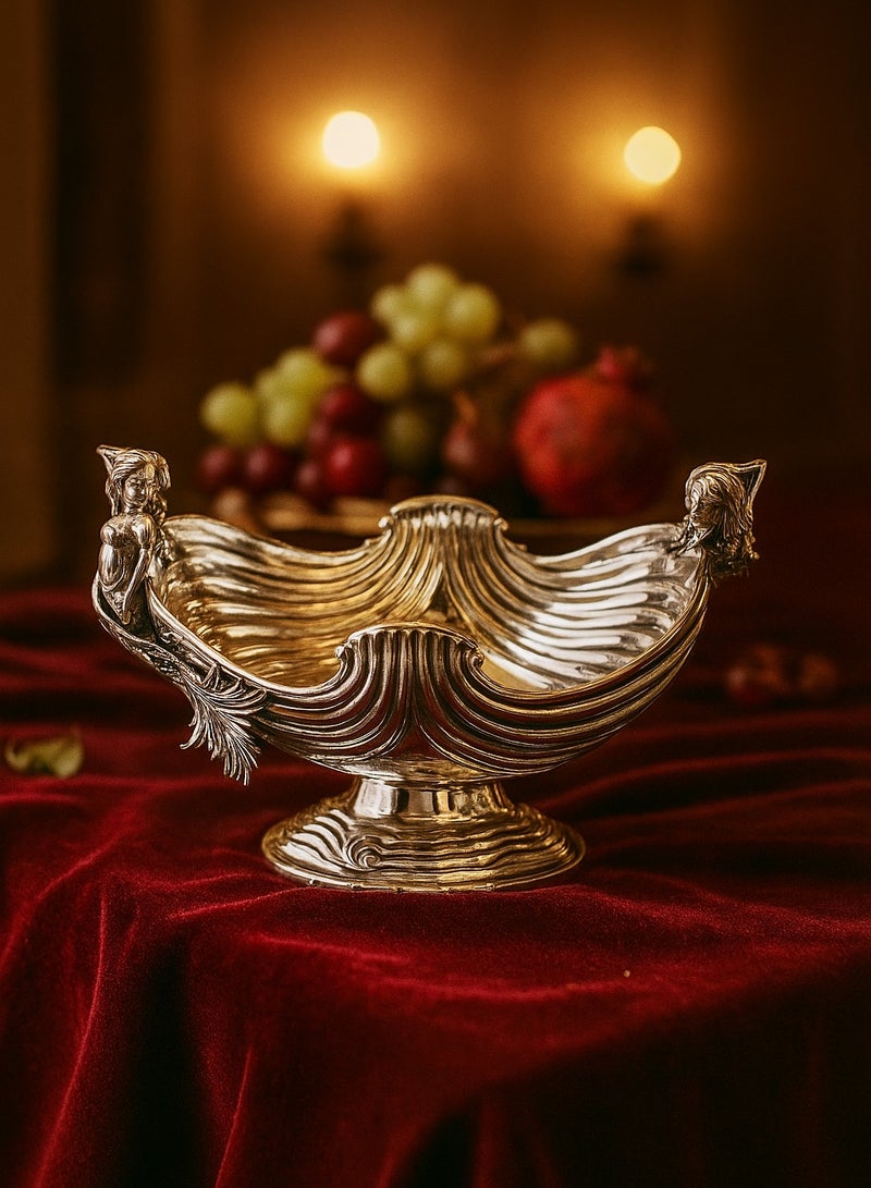 أوديسي جاردينير فضة إيطالي بتصميم حوريتين (DSC6936) - Image 4