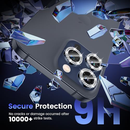 Tensea Camera Lens Protector Compatible for iPhone 17 Pro Max/17 Pro/15 Pro Max/15 Pro/16 Pro Max/16 Pro/14 Pro Max/14 Pro, Metal Tempered Glass Cover Camera Screen Protector Accessories,Case Friendly - Image 5