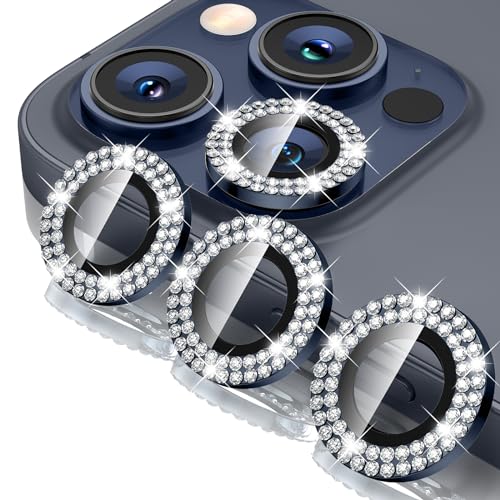 Tensea Camera Lens Protector Compatible for iPhone 17 Pro Max/17 Pro/15 Pro Max/15 Pro/16 Pro Max/16 Pro/14 Pro Max/14 Pro, Metal Tempered Glass Cover Camera Screen Protector Accessories,Case Friendly - Image 1